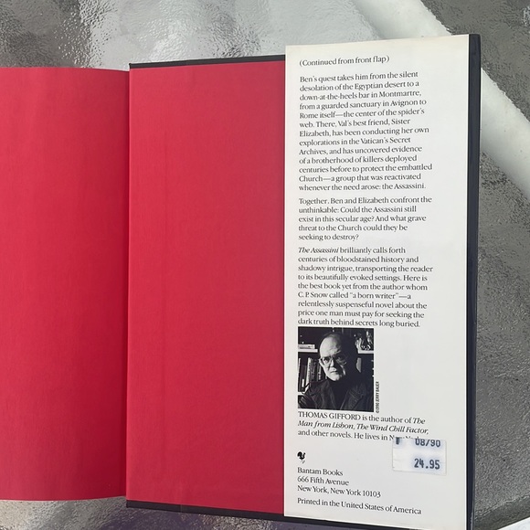 The Assassini - Thomas Gifford. Suspense. Hardcover. Fiction - Picture 7 of 9